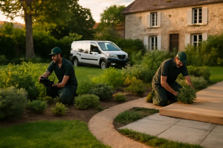 Aménagement de jardin à Angervilliers : transformez votre extérieur