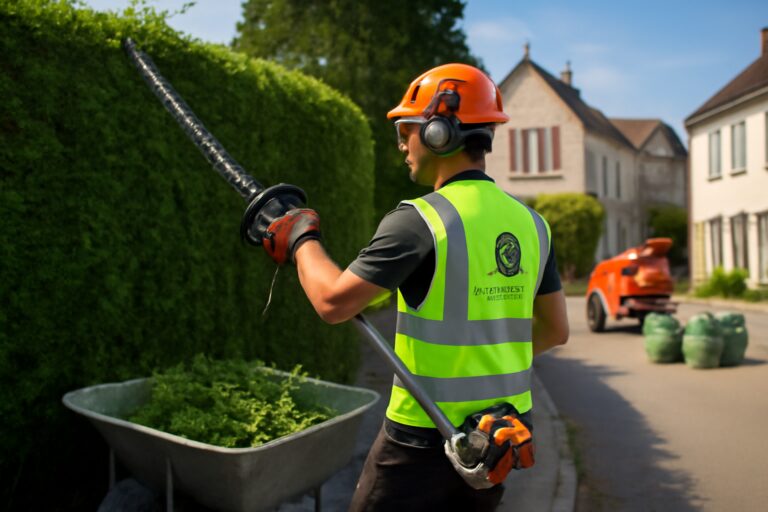 Intervention rapide pour haies trop hautes à Montlhéry