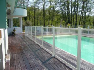 Pose cloture piscine