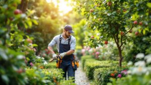 Entretien d'arbres fruitiers dans le 91